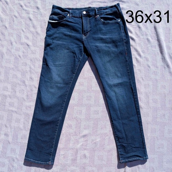 True Religion Other - True Religion Rocco Relaxed Skinny Men Dark Wash Jeans Size 36x31